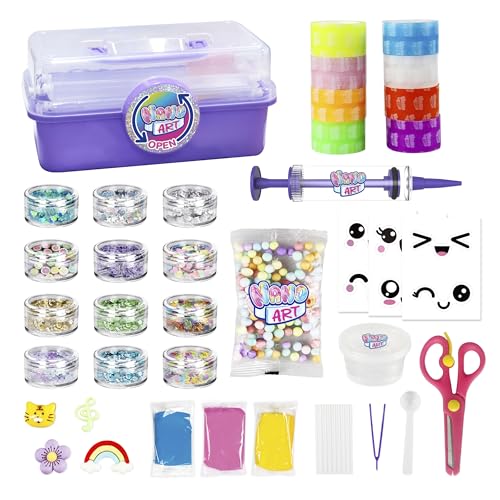 Nano Art Carry Case DIY Craft Kit with Storage Case - size: Craft Kit with Storage Case