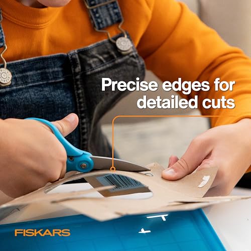 Fiskars 6" Kids Super Scissors with PowerCut Technology, School Supplies - style: Super Scissors