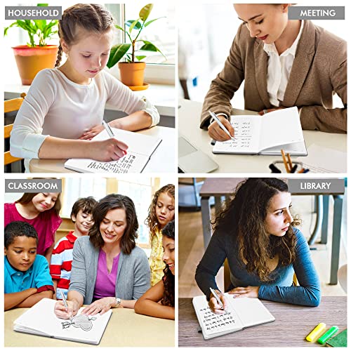 feela 18 Pack Journal Notebook for Work, Business Notebook Bulk Hardcover Lined Writing Journal with Pen Holder for Men Women Note Taking, with 18 Black Pens, 120 GSM, 5.1”x8.3”, A5, Gray - color: 18 Gray