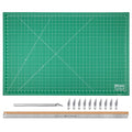 WA Portman Self-Healing Cutting Mat, Crafting Knife, 36'' Metal Ruler Set - size: 24x36