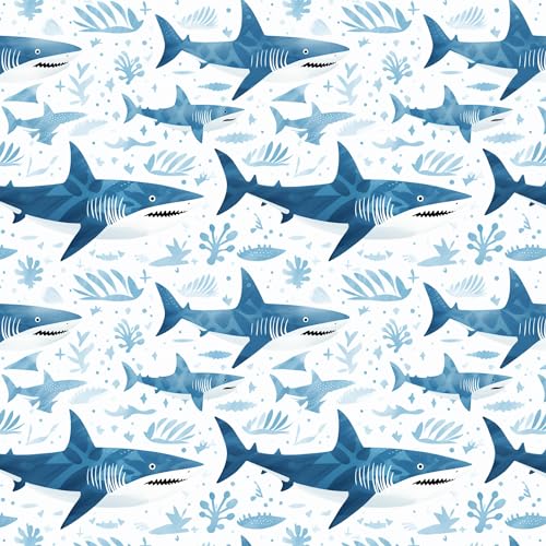 RICCO BELLO Wide Ruled Hardcover Diary Journal, Blue Shark - color: Blue Shark
