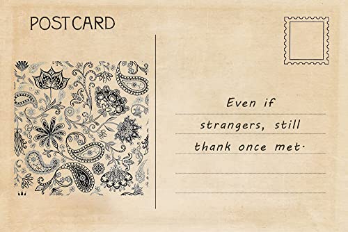 Cashew Flowers Background Clear Stamps for Card Making Decoration DIY Scrapbooking, Flower Background Silicone Transparent Seal Stamps for Embossing Album Decor Craft - color: Cashew Flower