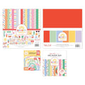 Our Groovy Summer: Classic Bundle Cardmaking Scrapbooking Paper Kit 12x12 Art Craft Kit