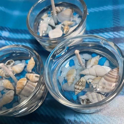 CoolCrafts 5 Pounds Transparent Gel Wax for Candle Making Clear Jelly Candle Wax for Decorative Projects - size: 5 Pounds