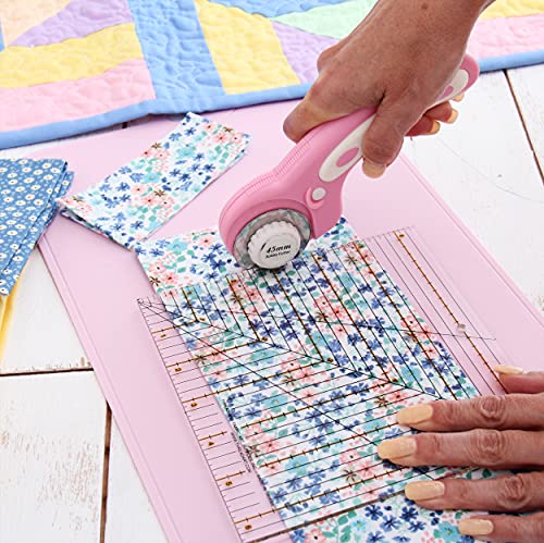 ThreadArt Acrylic Quilting Ruler, 6 x 12 in - size: QUILTING RULER