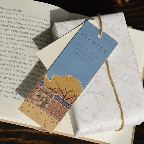Monolike Twelve Months of Seoul Paper Bookmarks - 36-Pack, 9 Unique Designs, DIY Bookmark, Gift for Book Lovers - color: Paper - Twelve Months of Seoul