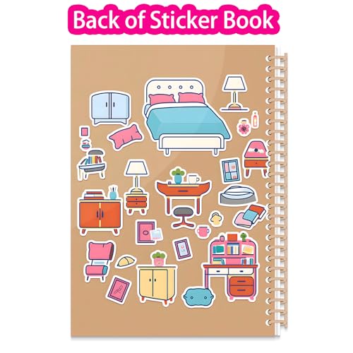 B5 Reusable Sticker Collecting Book Blank Sticker Album (Style G Khaki) - color: Style G Khaki