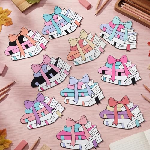 Chuangdi 60 Pcs Backpack Cutouts Book for Classroom - style: Book