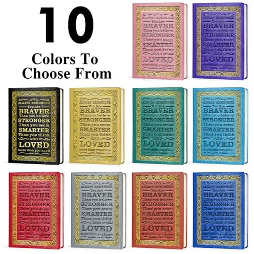 JOHSBYD Journal for Women - A5 Lined Hardcover Notebook and Diary (Black) - color: Black