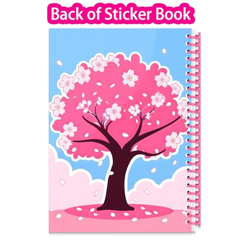 B5 Reusable Sticker Collecting Book Blank Sticker Album (Style B Pink) - color: Style B Pink
