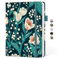 Taja Aesthetic Lined Journal for Women, Pretty Notebooks for Work & Study - color: T-Tulip Meadow