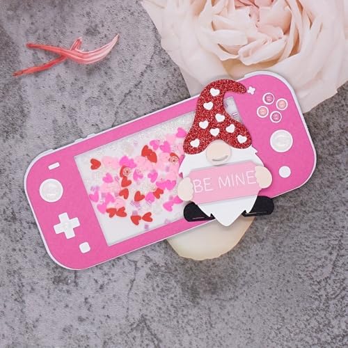 Lapoo Tool Metal Cutting Die for Scrapbooking - Durable, Cut Stencils for DIY Scrapbook Photo Album Decorative Paper Card, Card Making Supplies, Embossing (Game Console Vibrator 5.3 x 4.7 in) - color: Game Console Vibrator 5.3 x 4.7 in