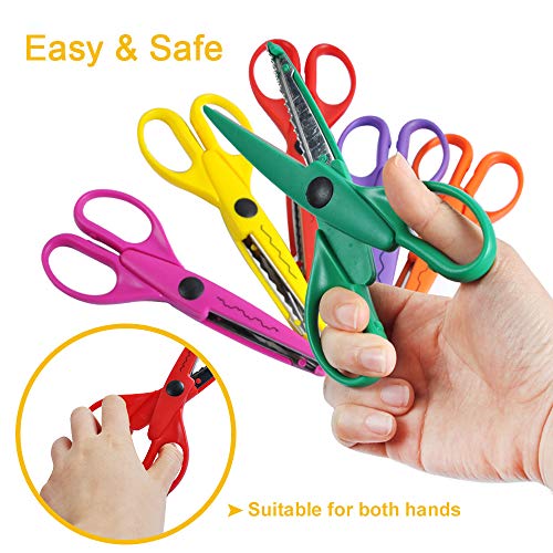 UCEC Decorative Edge Craft Scissors for Kids, Adults, Scrapbooking - color: Style 3