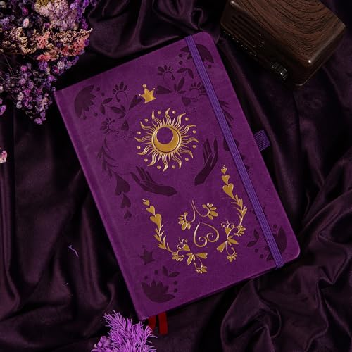 MGGAO Dotted Journal Notebook for Women Men, Journals for Writing - color: Purple, size: Dotted