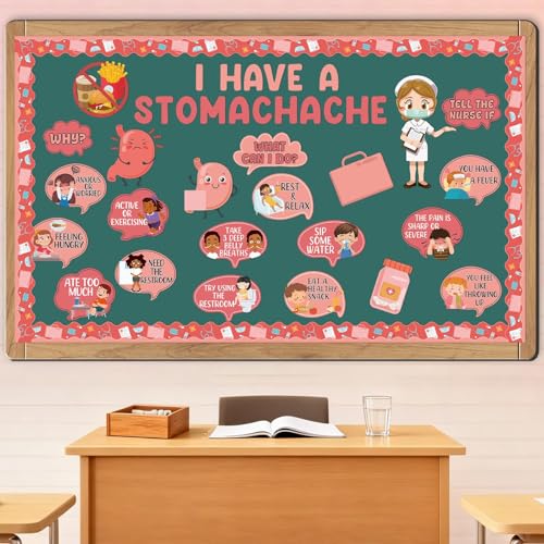 School Nurse Bulletin Board Decorations School Nurse Office Decor | Nurse Bulletin Board Decorations, Back to School Paper Cutouts Bulletin Board Decor, Nurse School Wall Decor Supplies - color: Nurse