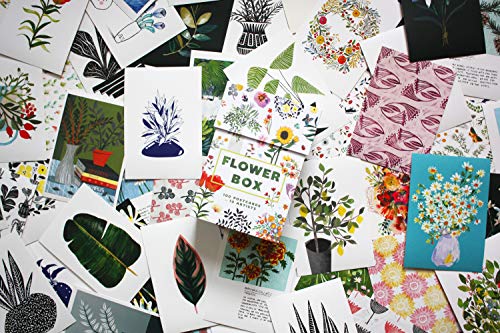 Flower Box: 100 Postcards by 10 artists