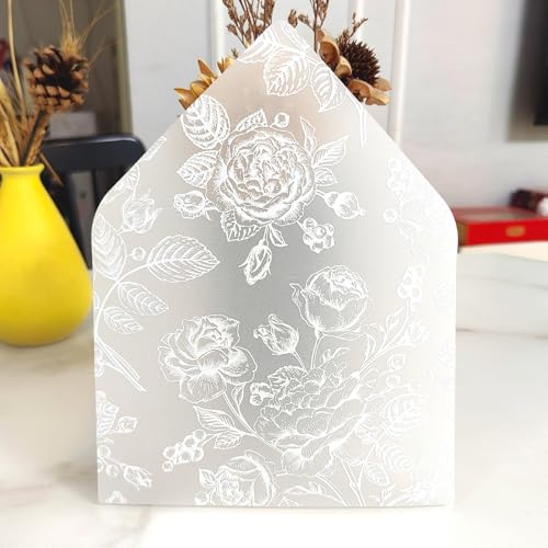 100 Pack Envelope Liners for 5x7 Insert Wedding Invitaion Wedding Invite Accessories (A7) - size: A7