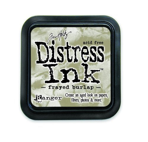 Ranger Tim Holtz Distress Ink Pad, Frayed Burlap - color: Black, Brown, size: 0.1 fl oz