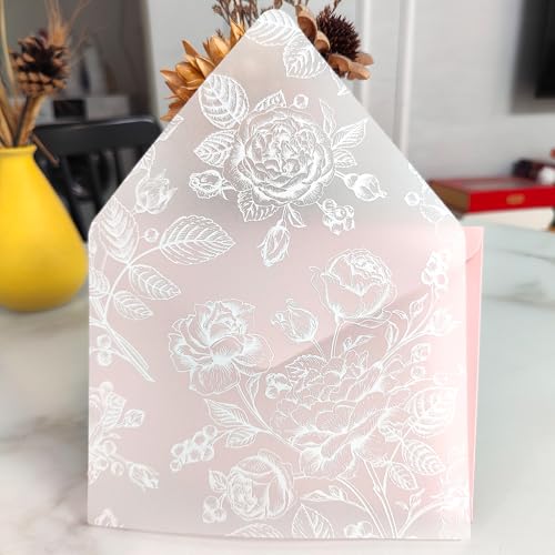 Euro Flap Envelope Liners for 5x7 Insert, 100 Pack, Wedding Invitaion (A7 Euro Flap) - size: A7 Euro Flap