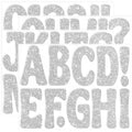 Bulletin Board Letters 129 PCS Glitter Letter Stickers Large 4 Inch, Silver - color: Silver, size: 4 Inch