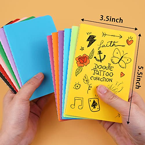 Gwybkq Small Notebook 60 Pack (30Sheets/60Pages) Pocket Notebooks Lined - color: 60 Packs Lined&Colorful Cover, style: Ruled/Lined