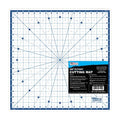 U.S. Art Supply 18"x18" Self-Healing Cutting Mat 7-Ply - Rotary White/Blue - size: 18" x 18"