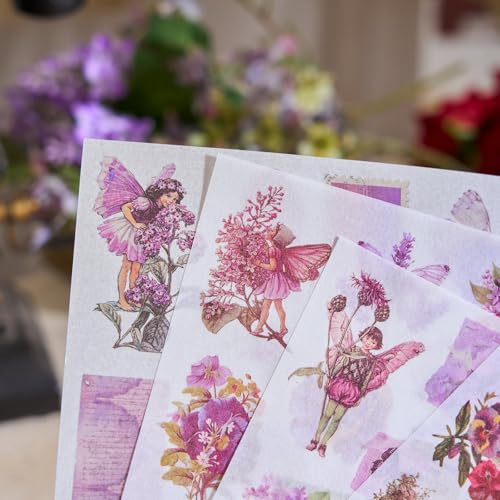 Pre-Cut Vintage Stickers for Journaling, 550+ Washi Sticker Book for Scrapbooking Ephemera for Junk Journal Supplies, Aesthetic Butterfly Flower Label Scrapbook Stickers for Adults DIY Arts Crafts - color: Life is a Dream