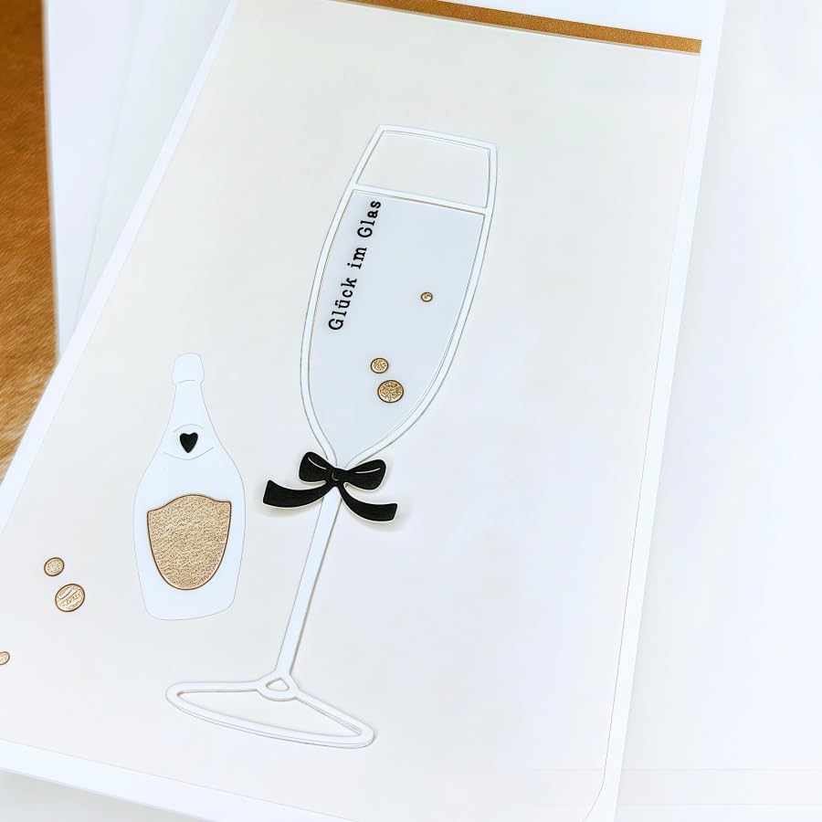 Lapoo 3D Backgrounds Frame Metal Cutting Die for Scrapbooking, New Cutting Dies DIY Album Card Making Decor Paper Craft Metal Die Cuts Party Wedding Decorations (Glassware 4.5 x 1.3 in) - color: Glassware 4.5 x 1.3 in