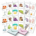 Mr. Pen- Funny Notecards with Envelopes, 24 Set, Funny Cards for Kids - size: 4x6 inches