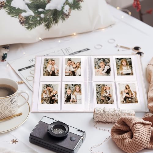 Vienrose Mini Polaroid Photo Album 208 Photos 2x3 Inch Black 1 PACK - color: Black, size: 1 PACK