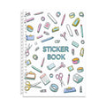B5 Reusable Sticker Collecting Book Blank Sticker Album (Style A White) - color: Style A White
