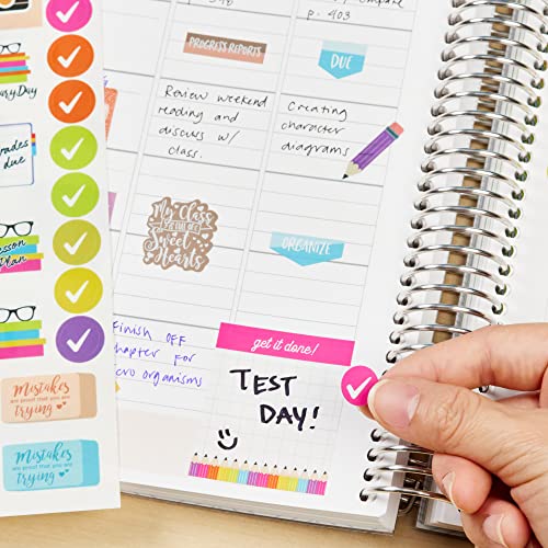 Avery Teacher Planner Stickers Pack, 30 Sticker Sheets, 1,430 Total, Education Planners, Journals or Calendars (6781) - color: Teacher Pack