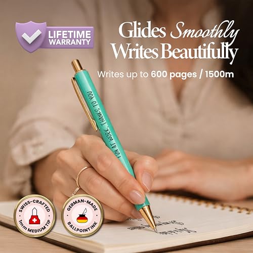 MESMOS 3pk Fancy Pen Set, Thank You Coworker Gifts for Women, Appreciation Gifts for Coworkers Female, Work Besties Women, Going Away Farewell Birthday Gift - style: Coworker