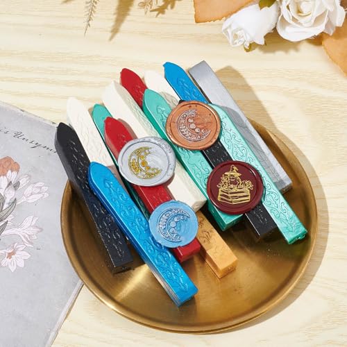 CRASPIRE Frog Wax Seal Stamp Books Plant Wax Stamper 25mm Vintage Removable Brass Stamp Head with Retro Rosewood Handle for Envelope Wedding Invitations Thanksgiving Gift Packing DIY Scrapbooking - style: Frog-0455