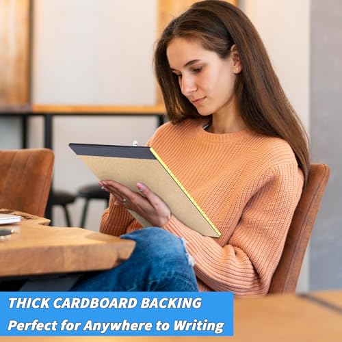 48 Pack Yellow Legal Pads Bulk 8.5 x 11 Wide Ruled, Perforated Writing Pad 30 Sheets, Bulk Notepad with Thick Paper, 8-1/2 x 11 Note Pads Yellow, Lined Paper Notebooks for Office School Home Supplies - color: Yellow-48Pack