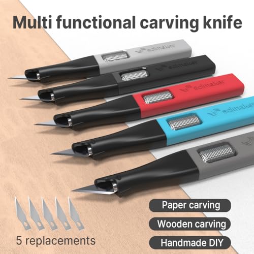 Precision Craft Knife, #11 Blade Storage, 3-Pack Grey - color: Grey*3pcs