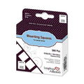 3L Permanent Mounting Squares, 1/2-Inch x 1/2-Inch, 500pk, White - color: White, size: 1 Count (Pack of 1)