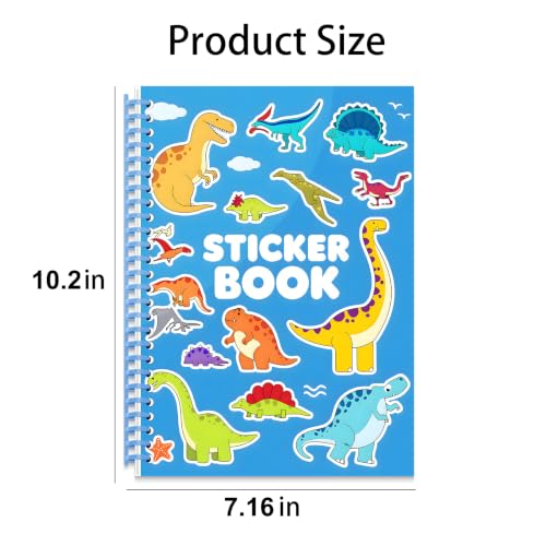 B5 Reusable Sticker Collecting Book Blank Sticker Album(Style I Light Blue) - color: Style I Light Blue