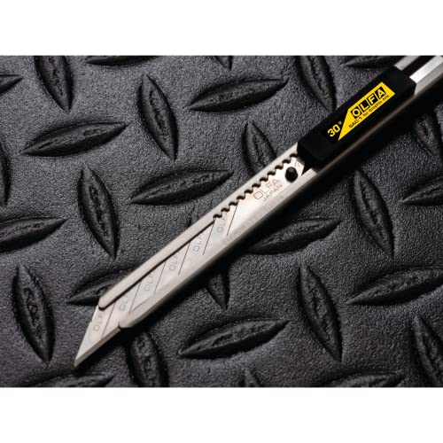 OLFA 9mm Stainless Steel Graphics Knife (SAC-1) - Auto-Lock, Snap-Off