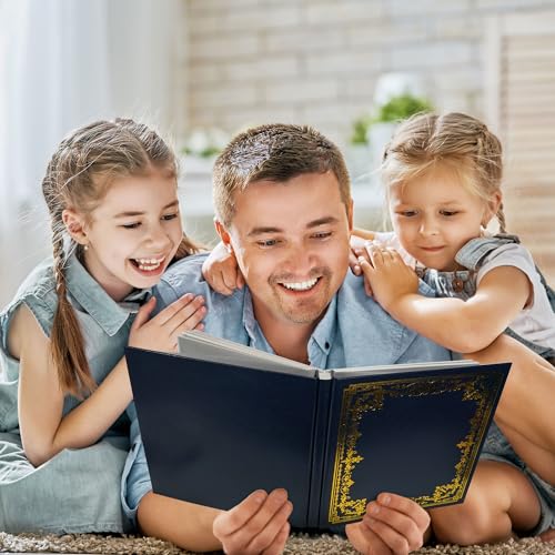 Vienrose Large Self Adhesive Photo Album, 10.6x11 Inch, 60 Pages, Navy Blue - color: Navy Blue, size: 10.63"x11.02" 60 Pages