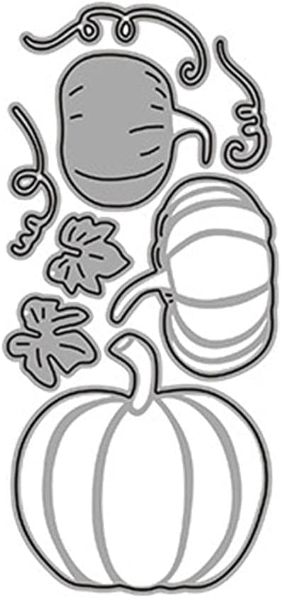 Pumpkin Frame Cutting Dies for Card Making Lace Edge Pumpkin Cutting Dies Cut Stencils for DIY Scrapbooking Photo Album Decorative Embossing Paper Templated Halloween Embossing Stencils