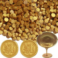 600pcs Sealing Wax Beads for Wax Seal Stamp, Perfect for Gift Sealing, Letter Sealing, Crafting Projects, Invitations Cards Sealing, Envelopes Sealing (Gold) - color: Gold