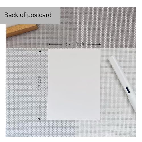REMIFA Funny Food Postcards, 40 Pcs Cute Classroom Decor Cards - 3.5"x4.7" Educational Flashcards for Kids, Bulk Mailing Postcards for Friends & Family