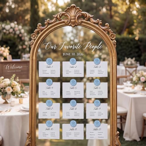 UNIQOOO Wax Seal Stickers - 3D Hydrangea Floral Wedding Invitation Envelope Seal Stickers, 50 Pcs Self- Adhesive Botanical Stickers, Perfect for Invitation, Christmas, Gift Wrapping (Dusty Blue) - color: Dusty Blue
