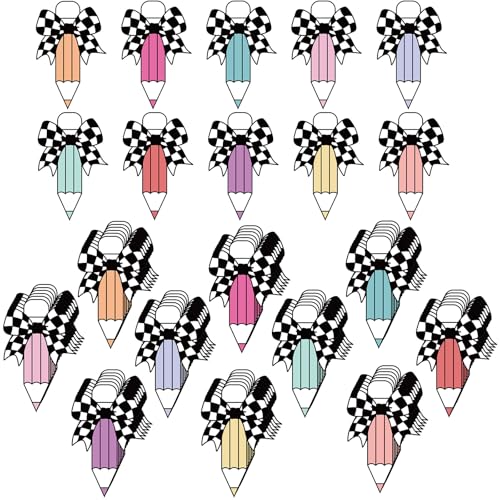 Chuangdi 60 Pcs Backpack Cutouts Pencil for Classroom - style: Pencil