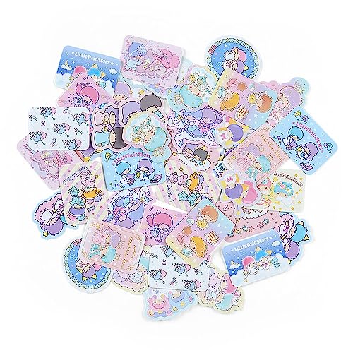 Sanrio 400475 Little Twin Stars Seal & Case Set - style: little twin stars