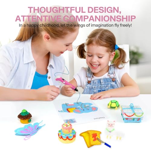 SONGTIY 3D Printing Drawing Template, 20 Sheets 3D Printer Paper Stencils - color: Colorful