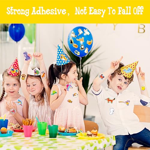 1100PCS Animal Stickers, 220 Designs Wild/Marine/Farm Animals Decals-Dogs, Cats, Dinosaurs, Cute Motivational Reward Stickers, Decorative Sticker for Kids, Animal Party, Scrapbook, Craft (40 Sheets) - style: Animal