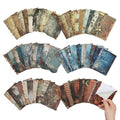 Dizdkizd 60 Sheets Vintage Scrapbook Paper Junk Journal Sticker Set