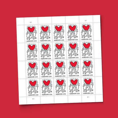 United States Postal Service Love 2025 Postage Stamps (Sheet of 20) - size: 20 Stamps